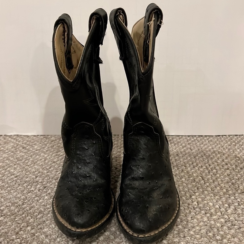 Leather Western Boots